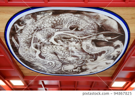 神奈川縣箱根町箱根神社內的九頭龍神社新宮 神奈川縣箱根町箱根神社內的九頭龍神社新宮 94867825