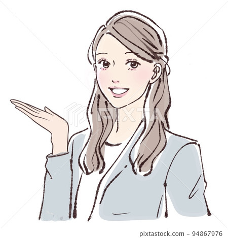 女性插畫素材 女性插畫素材 94867976