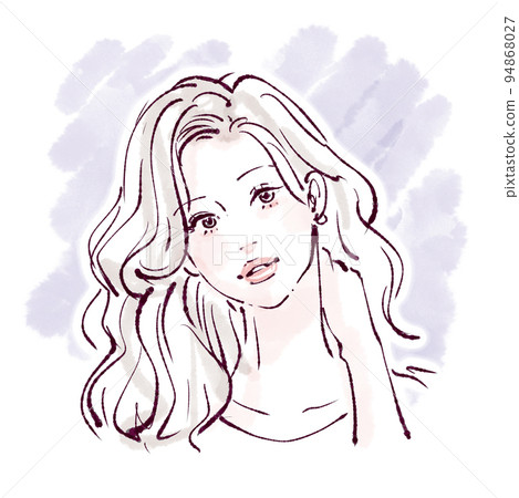 女性插畫素材 94868027