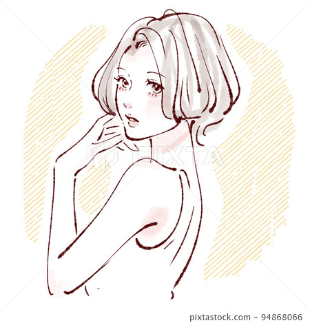 女性插畫素材 94868066