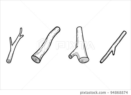 Illustrations Set of Wood Vector Illustrations Set of Wood Vector 94868874