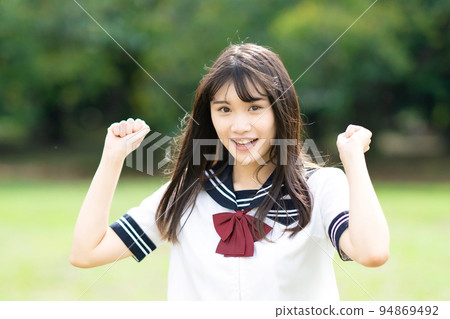 高中女生歡呼 高中女生歡呼 94869492