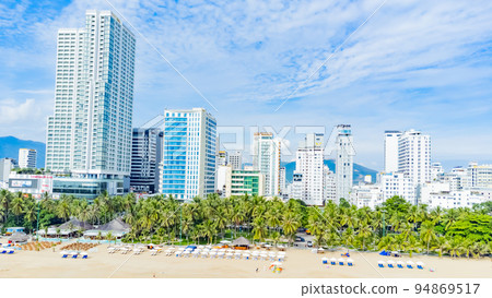 Nha Trang from a drone. Nha Trang from a drone. 94869517
