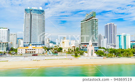 Nha Trang from a drone. Nha Trang from a drone. 94869519