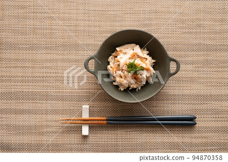 Chicken Fillet with Plum Meat Dressing Chicken Fillet with Plum Meat Dressing 94870358