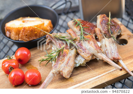 Camp Meal ~Lamb Chops~ 94870822