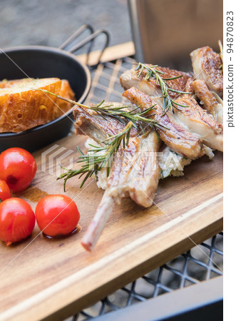 Camp Meal ~Lamb Chops~ Camp Meal ~Lamb Chops~ 94870823