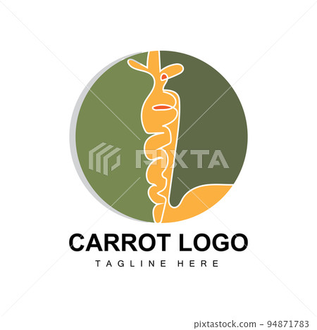 Carrot Logo Design Line Vector Style Vegetarian Fruit Vegetable Icon Cooking Ingredients Carrot Logo Design Line Vector Style Vegetarian Fruit Vegetable Icon Cooking Ingredients 94871783