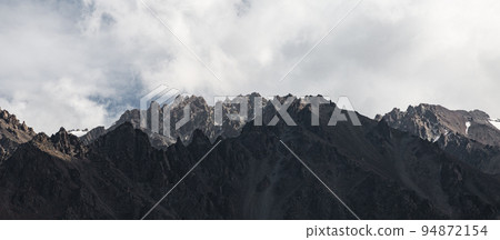 Landscape above Ala Archa Pass, Kyrgyzstan. Landscape above Ala Archa Pass, Kyrgyzstan. 94872154