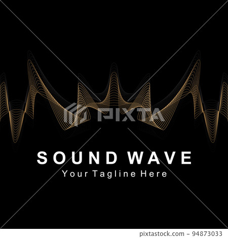 Sound waves vector illustration Sound waves vector illustration 94873033