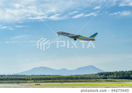 機場風景北海道千歲起飛 機場風景北海道千歲起飛 94875640