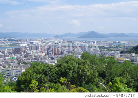 A view from a hill in Nishi Ward, Hiroshima City A view from a hill in Nishi Ward, Hiroshima City 94875717