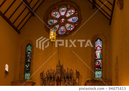 Fantastic stained glass 94875813