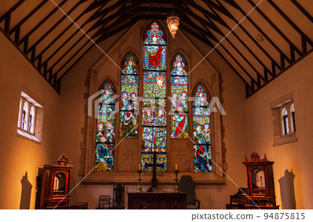 Fantastic stained glass 94875815