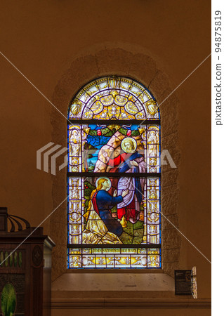 Fantastic stained glass Fantastic stained glass 94875819