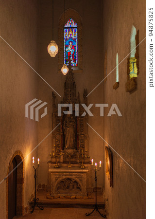 Fantastic stained glass Fantastic stained glass 94875825