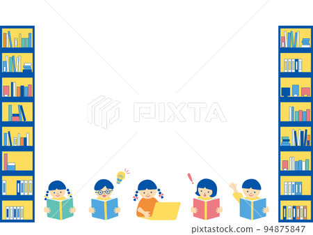 children enjoying reading children enjoying reading 94875847