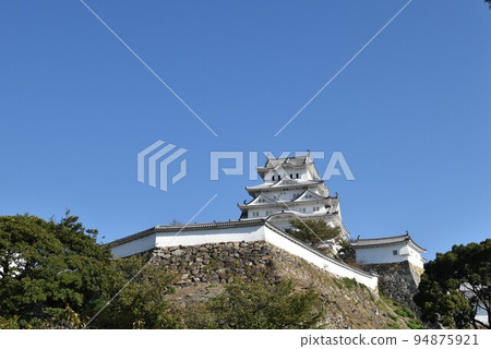 姬路城堡和藍天 姬路城堡和藍天 94875921
