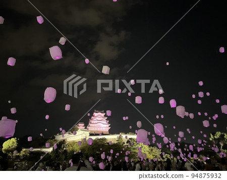 姬路城堡和藍天 姬路城堡和藍天 94875932