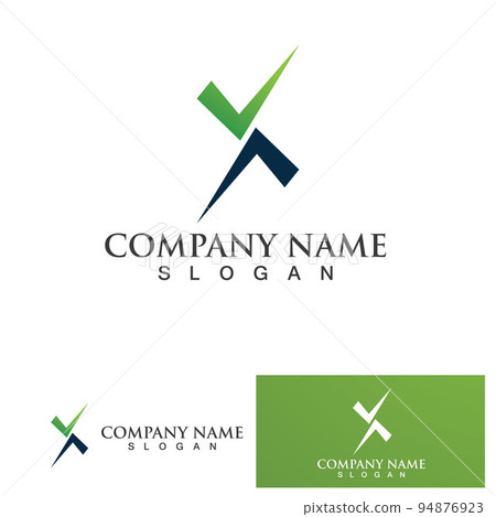 X Letter Logo Template vector icon X Letter Logo Template vector icon 94876923