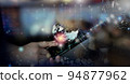 Digital wireless technology, internet network connection big data. 94877962