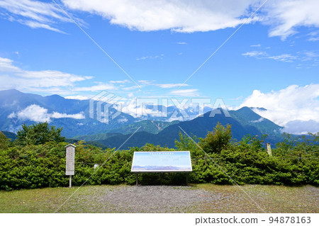 Mount Minobu Observation Deck on the North Side [Minobu Town, Yamanashi Prefecture] 94878163
