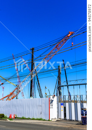 工地風光《世界著名半導體廠商台積電(台灣半導體製造有限公司)規劃廠址》 工地風光《世界著名半導體廠商台積電(台灣半導體製造有限公司)規劃廠址》 94878972