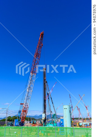 Construction site scenery "World-famous semiconductor manufacturer TSMC (Taiwan Semiconductor Manufacturing Co., Ltd.) planned factory site" Construction site scenery "World-famous semiconductor manufacturer TSMC (Taiwan Semiconductor Manufacturing Co., Ltd.) planned factory site" 94878976