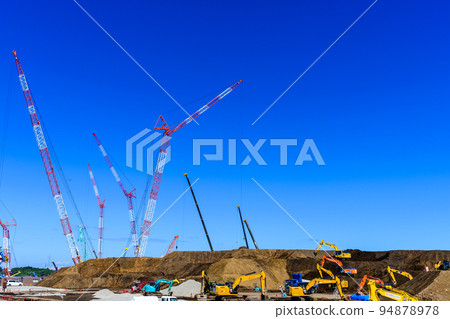 工地風光《世界著名半導體廠商台積電(台灣半導體製造有限公司)規劃廠址》 工地風光《世界著名半導體廠商台積電(台灣半導體製造有限公司)規劃廠址》 94878978