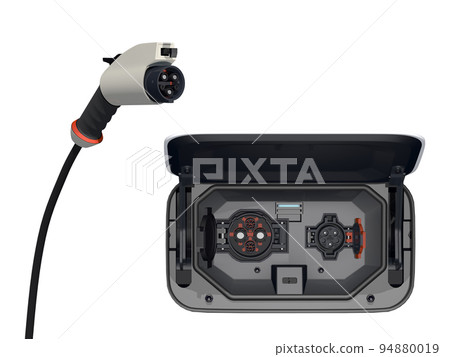 電動車EV充電座充電口充電器 94880019