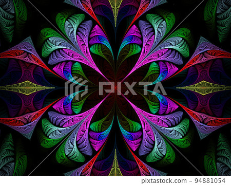 Imaginatory fractal abstract background Image 94881054