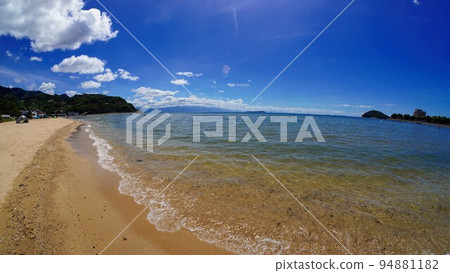 漲潮時的秩父濱[香川縣水豐市仁王町] 94881182