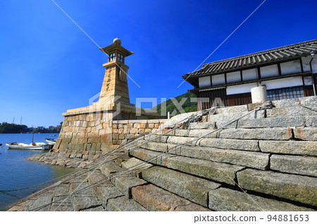 [Hiroshima Prefecture] Tomonoura in fine weather, nightlight 94881653