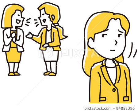 聽人們談話的女人 聽人們談話的女人 94882396