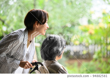 Wheelchair and nursing care 94882581