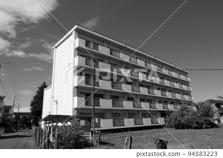 abandoned housing complex 94883223