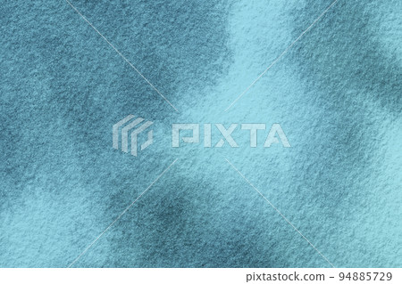 Abstract art background light blue and turquoise colors. Watercolor painting with soft cerulean gradient. 94885729