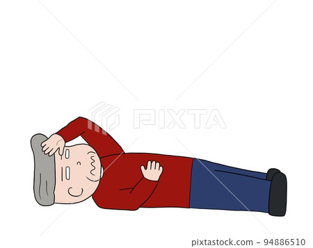 old man falling 94886510