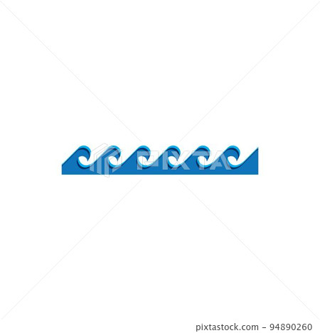 water wave logo water wave logo 94890260