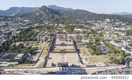 光化門, 興禮門, 根正門, 根正殿, 景福宮, 青瓦台, 北嶽山, 世宗路, 鐘路區, 首爾 94890952