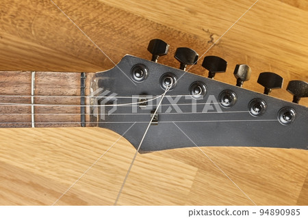 New strings on electric guitar New strings on electric guitar 94890985