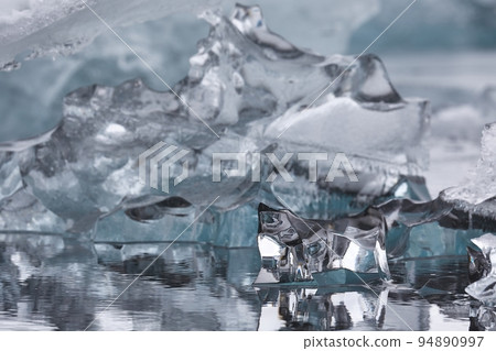 Glacial lake in Iceland 94890997
