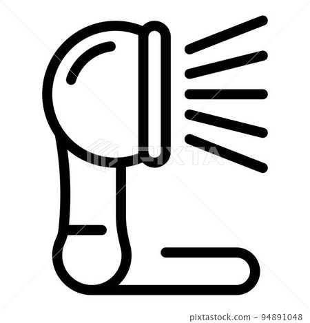 Shower icon. Outline shower vector icon for web design isolated on white background Shower icon. Outline shower vector icon for web design isolated on white background 94891048