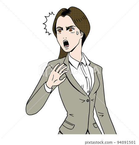 驚訝的女商人 驚訝的女商人 94891501