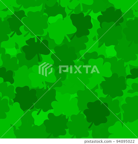 Seamless floral Clovers pattern 94895022