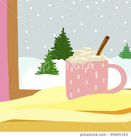 Cozy Scandinavian vector illustration Cozy Scandinavian vector illustration 94895163