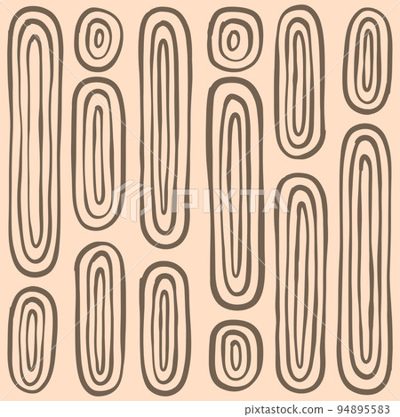 Poster with abstract geometric pattern. 94895583