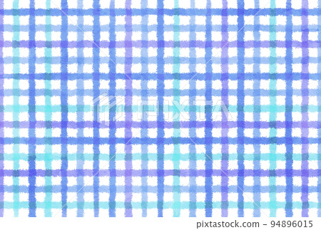 Background material _ plaid pattern _ blue 94896015