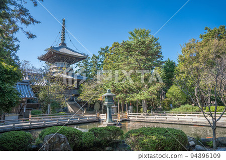 [No. 1 Fudasho] 1st Ryozen Temple Tahoto [88 places in Shikoku] 94896109