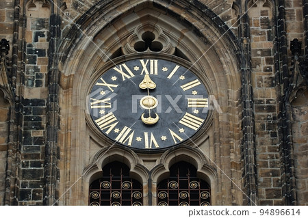 Old clock on a tower Old clock on a tower 94896614
